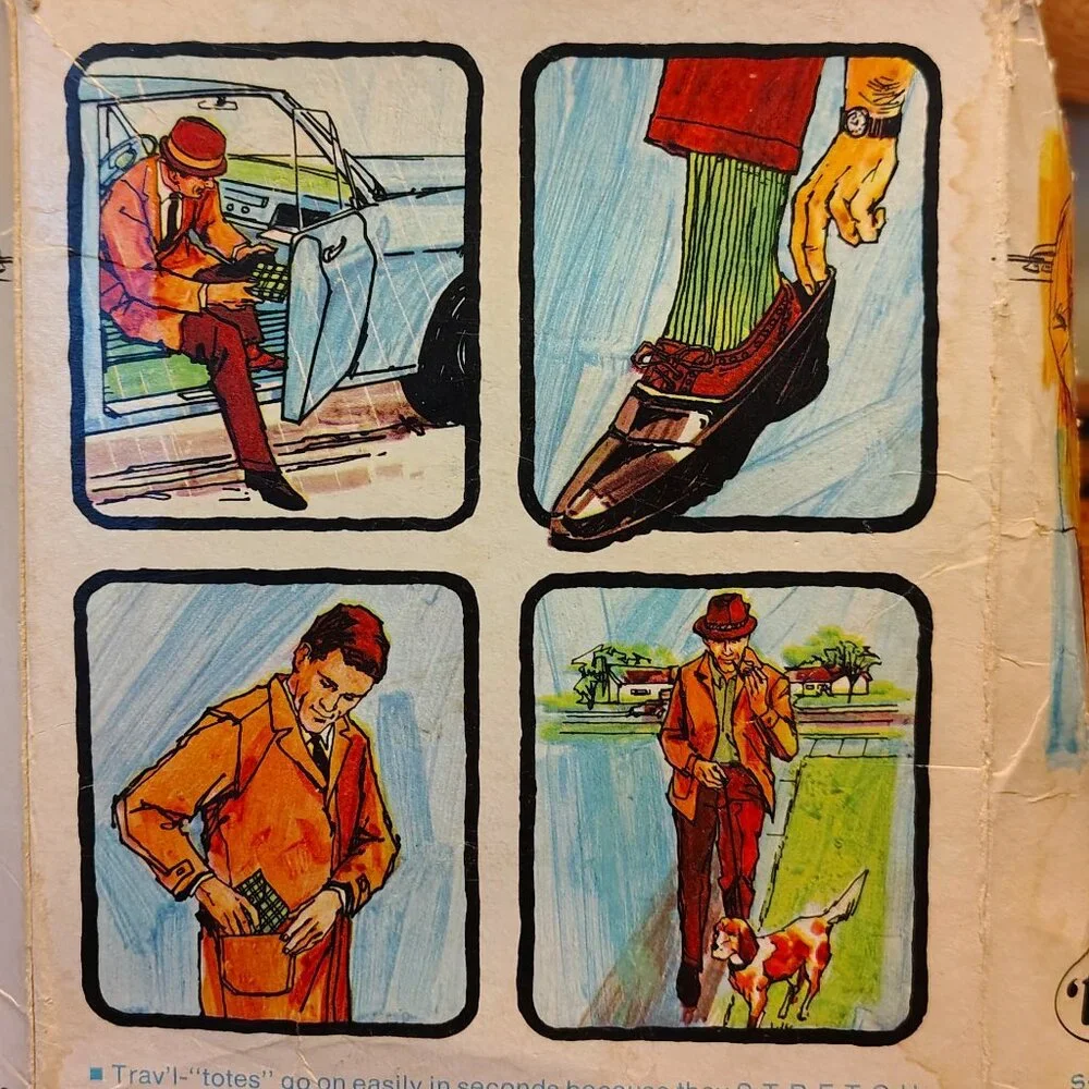 Vtg MCM Totes Size Large Men Rubber Dress Shoe Protective Overshoes Oxford
